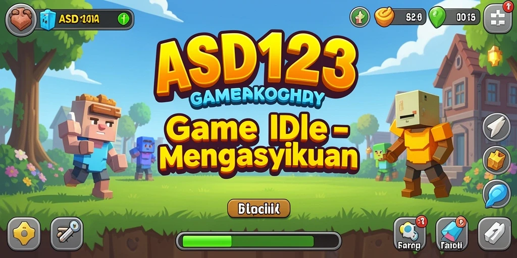 Tampilan gameplay Idle yang seru dan mengasyikkan.
