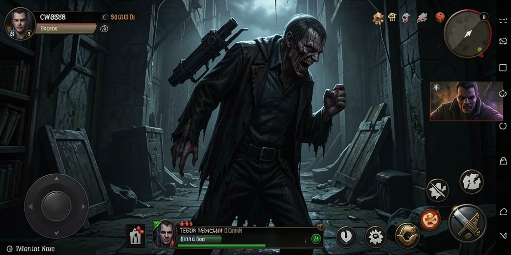 Tampilkan gameplay CW8888 yang mencekam dan menarik.