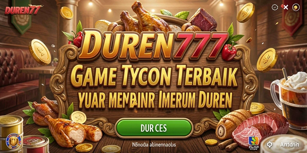Tampilan menarik dari gameplay DUREN777 dengan aktivitas Tycoon.