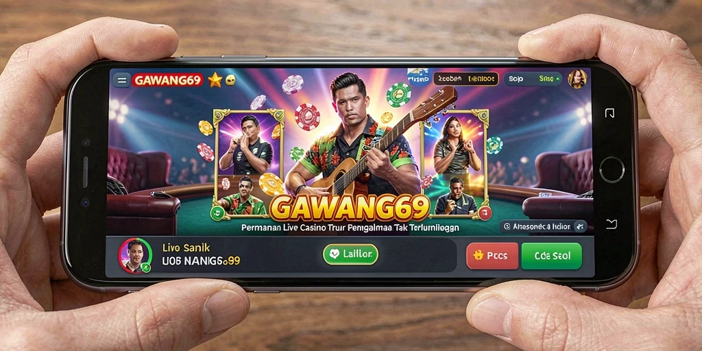 Tampilan gameplay GAWANG69 yang mendebarkan dan interaktif.