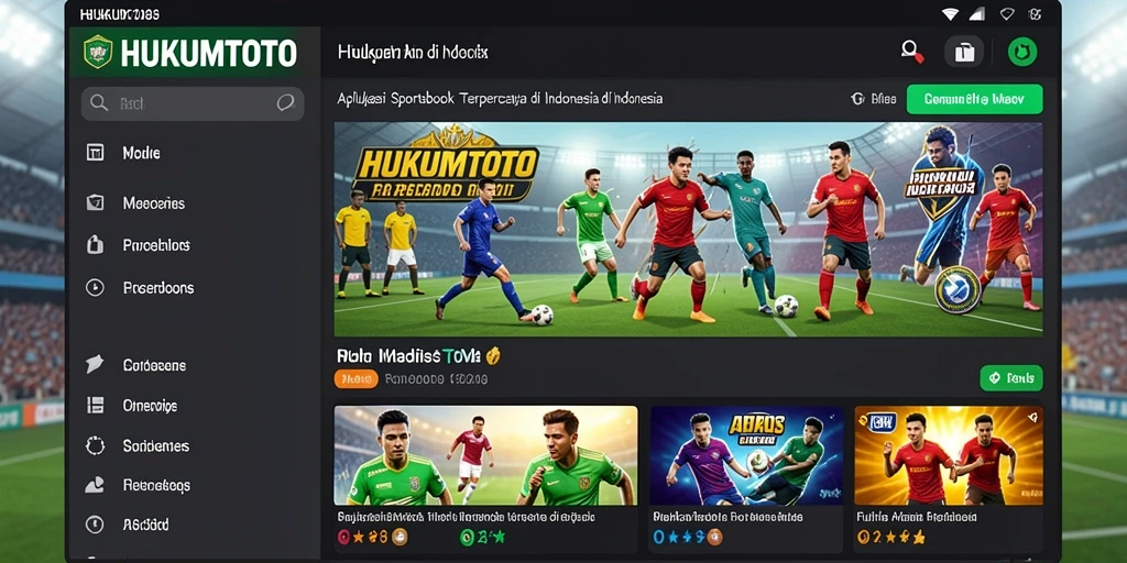 Tampilan gameplay Sportsbook HUKUMTOTO yang interaktif dan menarik.