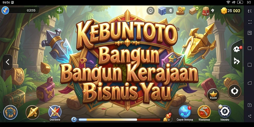 Tampilan gameplay KEBUNTOTO yang menarik dan interaktif.