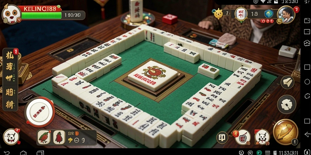 Screenshot KELINCI88 menampilkan saat-saat seru permainan Mahjong yang mengasyikkan.