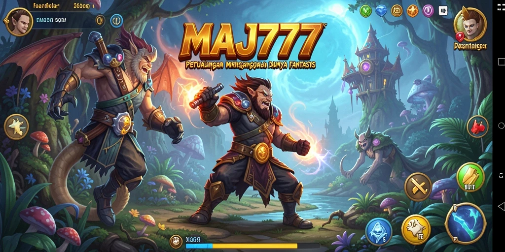 Gameplay seru dan penuh petualangan di dunia fantasi.