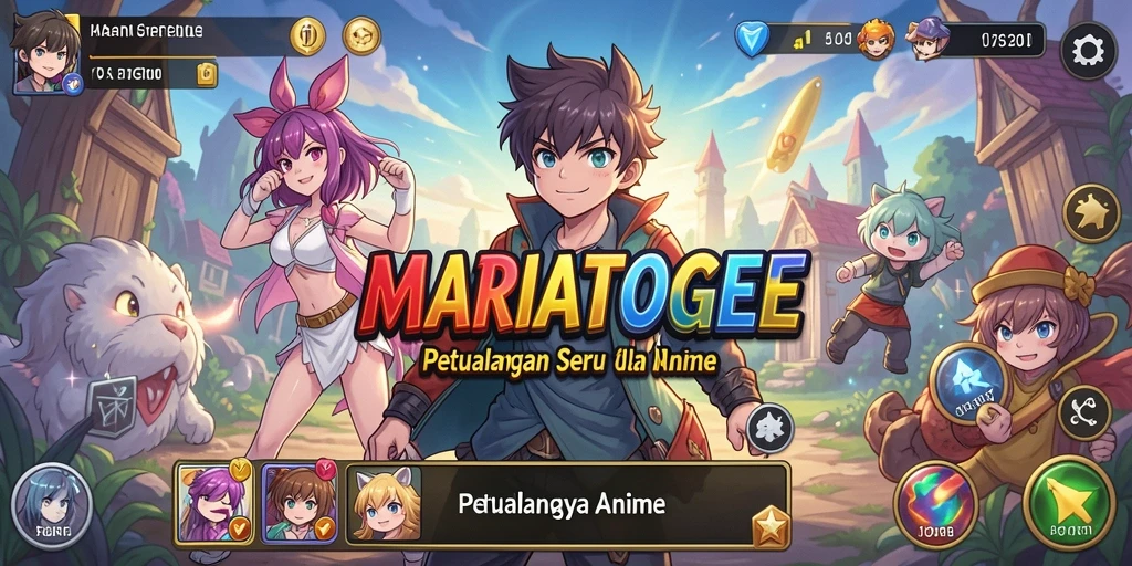 Tampilan menawan dari gameplay MARIATOGEL yang memukau.