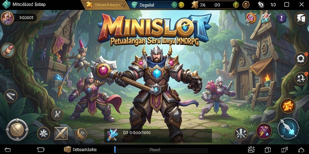 Gameplay seru dalam dunia fantasi MMORPG MINISLOT.