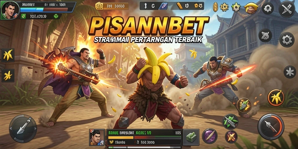 Tampilan dinamis gameplay PISANGBET dengan elemen strategi.