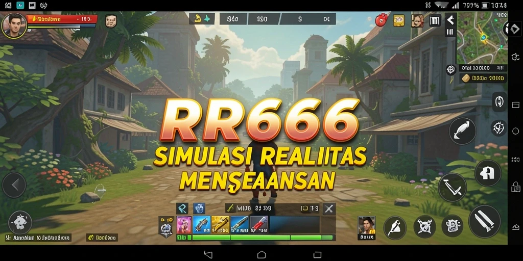 Menampilkan gameplay mendalam dari RR666 dengan berbagai pilihan interaksi.