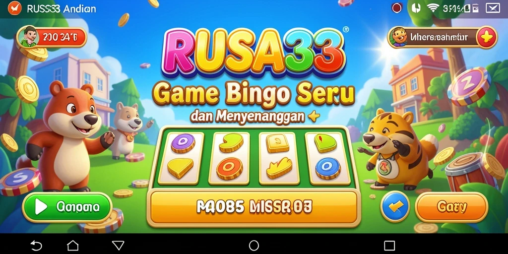 Tampilan gameplay RUSA33 yang seru dan interaktif.