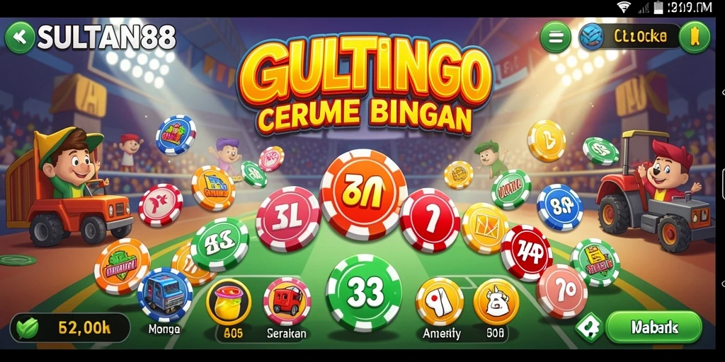 Tampilan menarik dari gameplay permainan <strong>Bingo</strong> di SULTAN88.