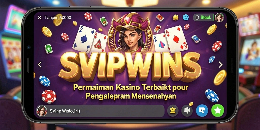Tampilan menarik dari gameplay SVIPWINS dengan nuansa kasino.