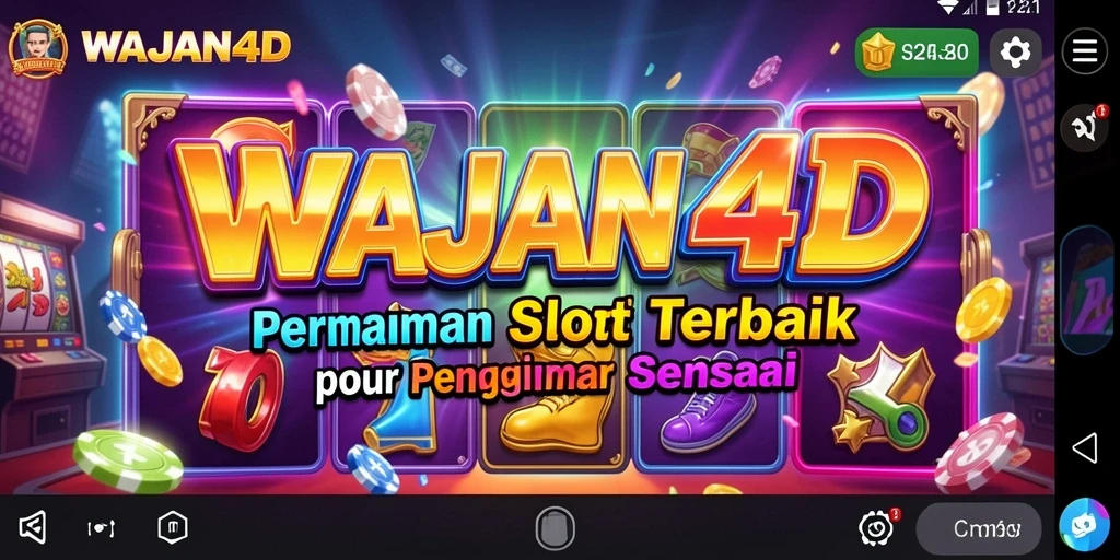 Screenshot gameplay WAJAN4D yang menampilkan keseruan permainan Slot.