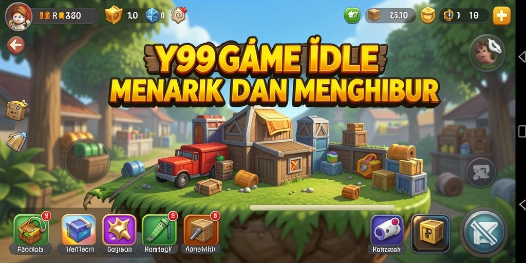 Tampilan gameplay Y89 yang menarik dan penuh warna.