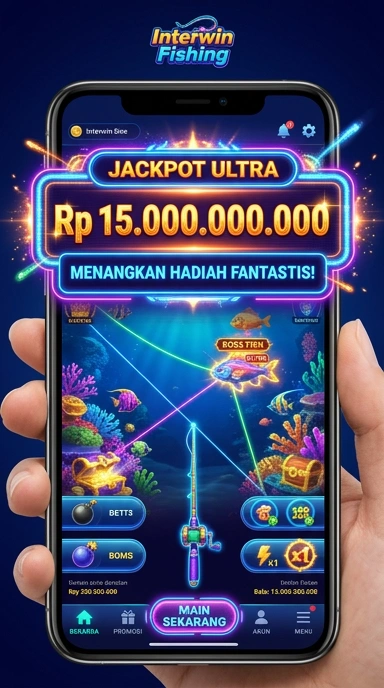 Tampilan antarmuka interwin yang menarik.